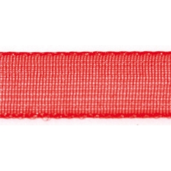 5521618 - 4006166321962 - Rayher - Ruban organdi Rouge 7 mm 10 m