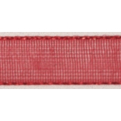 Ruban organdi Rouge vin 7 mm 10 m