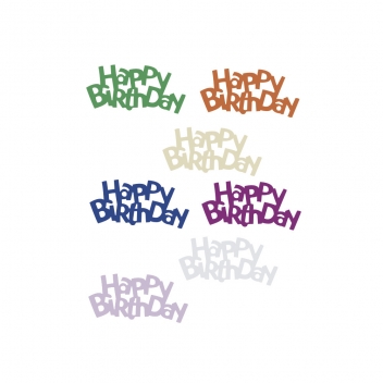 3922500 - 4006166503610 - Rayher - Paillettes Happy Birthday 15 mm 10 g