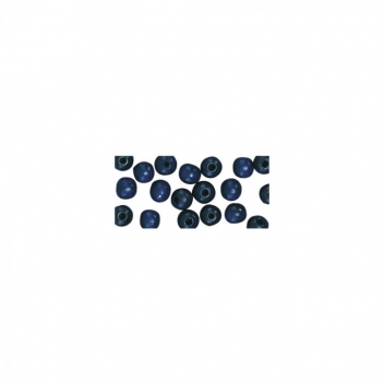 1250610 - 4006166291173 - Rayher - Perle en bois Bleu foncé Ø 16 mm 15 pièces
