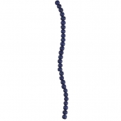 Perle en bois Indigo Ø 5 mm (env. 70 pièces)