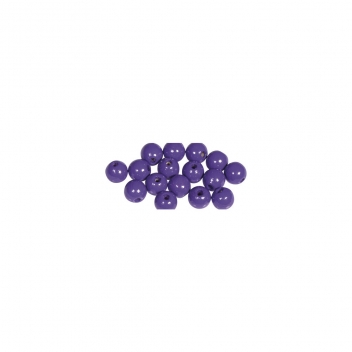 1250239 - 4006166290718 - Rayher - Perle bois Lilas foncé Ronde Ø8 mm 82 pièc.