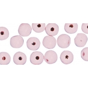 Perle en bois Rose Ø 16 mm 15 pièces
