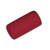 Perle en bois Rouge cerise Cylindre Ø 12 x 22 mm
