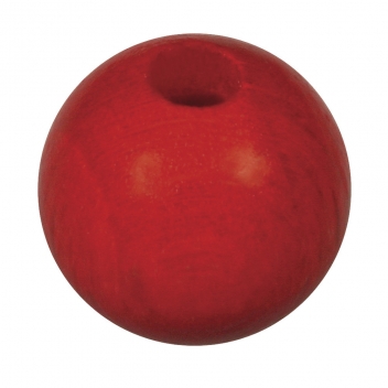 1250218 - 4006166291258 - Rayher - Perle en bois Rouge Ronde Ø 8 mm 82 pièces - 2