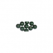 Perle en bois Vert Ronde Ø 12 mm 32 pièces