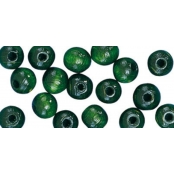 Perle en bois Vert Ronde Ø 4 mm 150 pièces