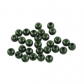 Perle en bois Vert Ronde Ø 8 mm 82 pièces