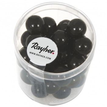 14403576 - 4006166133756 - Rayher - Perle en verre Noir Renaissance 10 mm 35 pièces - 2