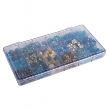 14115392 - 4006166740220 - Rayher - Perles Turquoise d'Inde Assortiment 240 g - 2