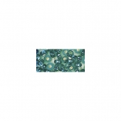 Perle rocaille garniture argentée Jade Ø 2,6 mm 16 g