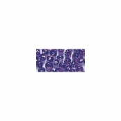Perle rocaille garniture argentée Lilas Ø 2,6 mm 16 g