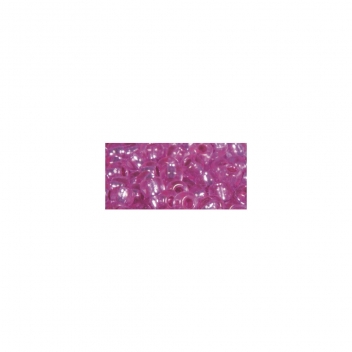 1405533 - 4006166598739 - Rayher - Perle rocaille garniture argentée Rose foncé Ø2,6mm 16 g