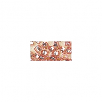 1405516 - 4006166598661 - Rayher - Perle rocaille garniture argentée Rose Ø 2,6 mm 16 g