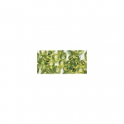 Perle rocaille garniture argentée Vert clair Ø2,6mm 16 g