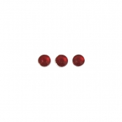Strass autocollante Rouge 3mm 120 pièc.