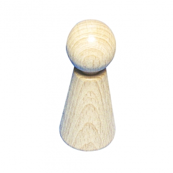 6107900 - 4006166674563 - Rayher - Pion en bois Ø 30 x 70 mm - 2