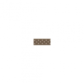 5540651 - 4006166237867 - Rayher - Ruban satin à pois Taupe 9,5 mm 10 m