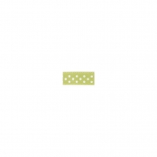 Ruban satin à pois Vert clair 9,5 mm 10 m