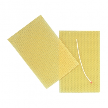 3105300 - 4006166039461 - Rayher - Rayon de cire d\'abeille 1 plaque avec mèche 13 x 40 cm - 2