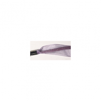 2170439 - 4006166265716 - Rayher - Ruban organdi avec fermoir carabinier Lilas foncé 50 cm