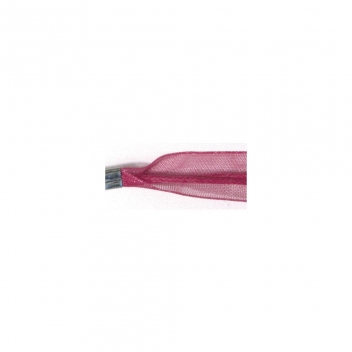 2170433 - 4006166265723 - Rayher - Ruban organdi avec fermoir carabinier Rose foncé 50 cm