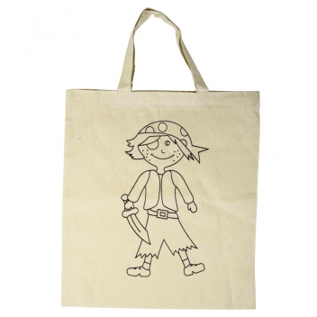 3863900 - 4006166329920 - Rayher - Sac Pirate 38 x 42 cm, beige 100 % coton - 4