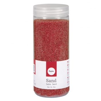 39339280 - 4006166324796 - Rayher - Sable fin Rouge 475 ml soit approx. 750 g - 2