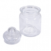 Pot déco en verre 8 cm