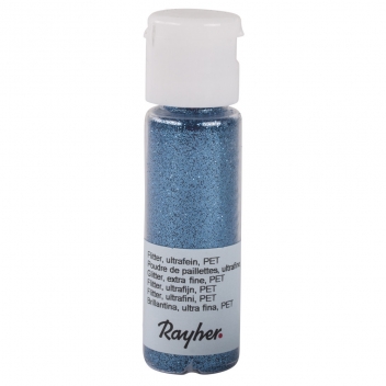 39420374 - 4006166183546 - Rayher - Poudre de paillettes Bleu azur Ultrafine 20 ml - 2