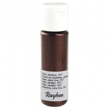 39420546 - 4006166183461 - Rayher - Poudre de paillettes Brun mocca Ultrafine 20 ml - 2