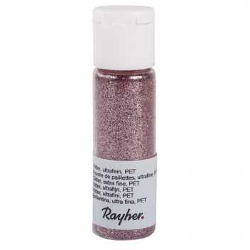 39420258 - 4006166183478 - Rayher - Poudre de paillettes Rosé Ultrafine 20 ml - 2