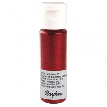 39420287 - 4006166183447 - Rayher - Poudre de paillettes Rouge classique Ultrafine 20 ml - 2