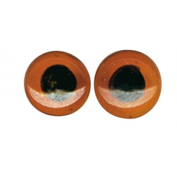 8904105 - 4006166110054 - Rayher - Yeux en verre à coudre pour peluche et doudou Marron Ø8mm x10