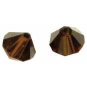 Perle Cristal Swarovski Brun mocca Ø 8 mm