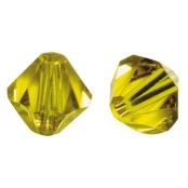 Perle Cristal Swarovski Jaune d`or Ø 8 mm