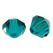 Perle Cristal Swarovski Turquoise d`Inde Ø 8 mm