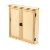 Petite armoire 24 tiroirs 30,2 x 7,2 x 30,3 cm bois