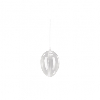 3904537 - 4006166612756 - Rayher - Oeuf en plastique 2 parties 8 cm cristal