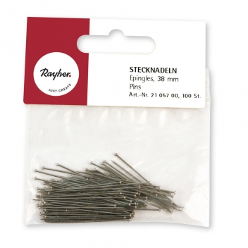 2105700 - 4006166525438 - Rayher - Épingles 38 mm 100 pièces