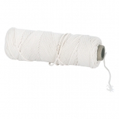 Fil de coton blanc Ø 2mm Bobine 70m