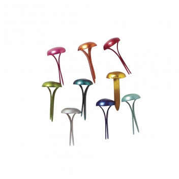 8916149 - 4006166556548 - Rayher - Attache parisienne (Ø 4 mm) rond Couleurs nacrées