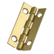 Charnières pour coffret 30x15 mm laitonnées 4 pièces