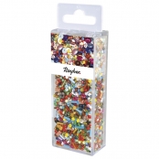 Perles en verre multicolores