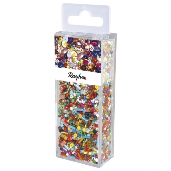 14467000 - 4006166831423 - Rayher - Perles en verre multicolores