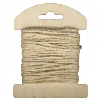 42000104 - 4006166753473 - Rayher - Cordon en jute Ivoire - 2