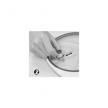 89770000 - 4006166136795 - Rayher - Outil de découpe de cercles (Cutter circulaire) - 3