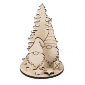 Déco de Noël Lutin 8,4cm Diamètre 6cm 2 kits