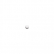 Perle en ouate Boule blanche Ø 10 mm 50 pièces