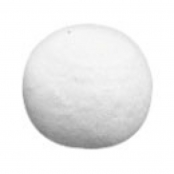 Perle en ouate Boule blanche Ø 60 mm 1 pièce